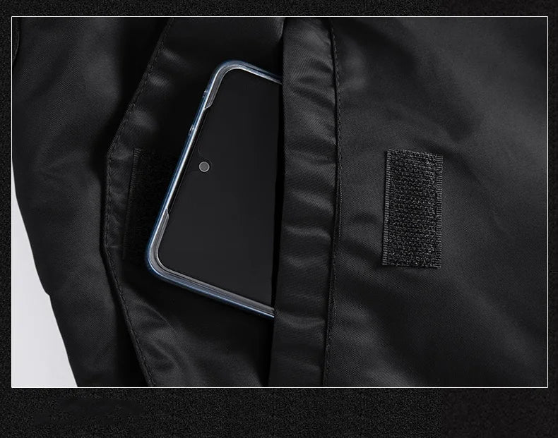 LΛWLΞSS MA-1 Bomber Jacket - Retro Oversized Baseball Coat