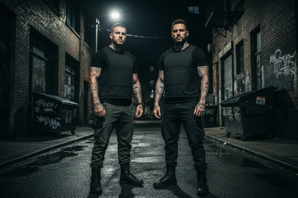 Bulletproof Vest IIIA Level - Concealed Body Armor for Ultimate Protection | LΛWLΞSS DEFIANCE